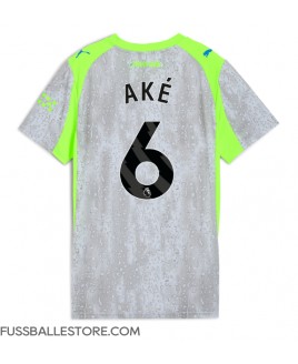 Günstige Manchester City Nathan Ake #6 3rd trikot Damen 2025-26 Kurzarm